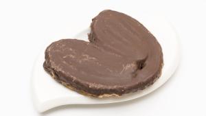 palmera de chocolate = 509 kcal/100g (458,1 kcal/unidad) palmera de chocolate