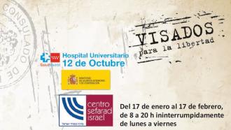 Cartel de la exposición Visados para la libertad
