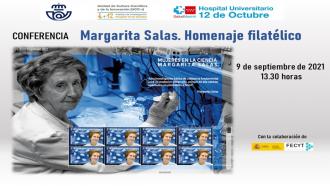 cartel conferencia Margarita Salas