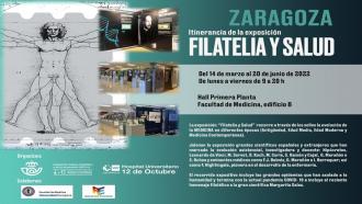 Cartel Exposición Filatelia y Salud