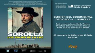 Cartel documental de Joaquín Sorolla