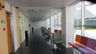 Sala de espera edificio Oncológico
