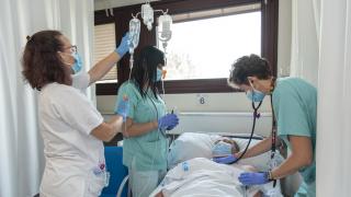 profesionales y pacientes urgencias 