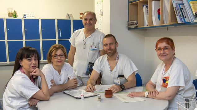 Enfermeros Unidad Hospitalización Cirugía Plástica