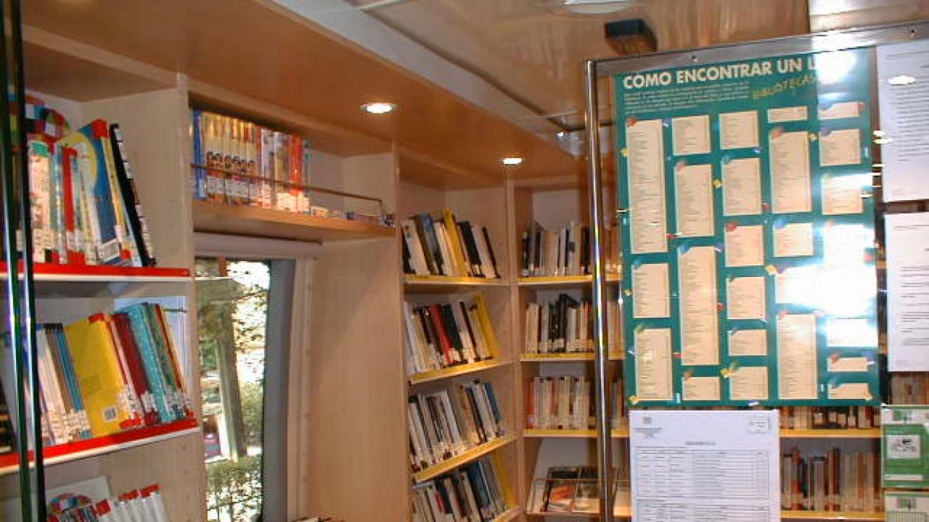 Bibliobús - Interior