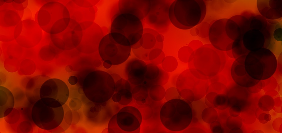 Ilustración del líquido plasma en la sangre