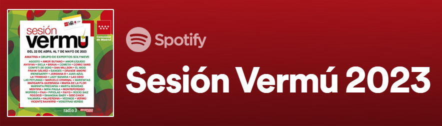 Lista Spotify Sesion Vermu 2023