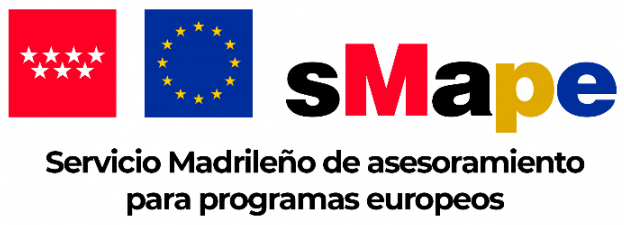 Logotipo del Servicio madrileño de asesoramiento para programas europeos (sMape)