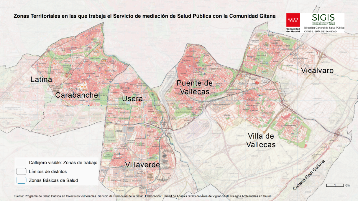 mapa territorios actuaciones servicio mediación población gitana