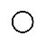 símbolo círculo 