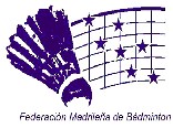 Logo Federación Madrileña de Bádminton