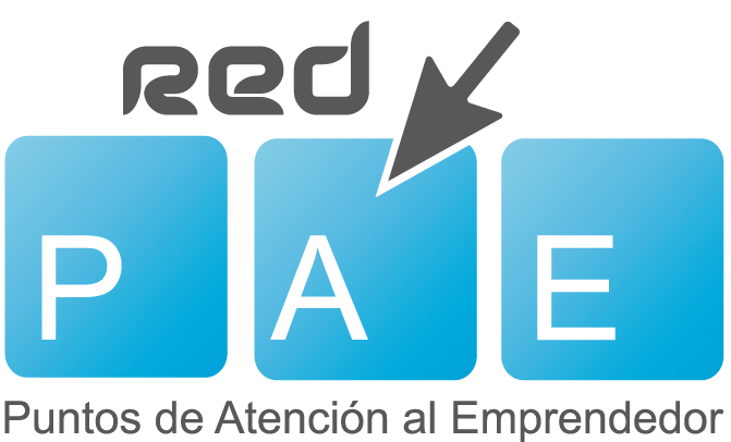 Logotipo con el texto Puntos de Atención al Emprendedor