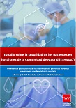 Portada de la publicación Estudio sobre la seguridad de los pacientes en hospitales de la Comunidad de Madrid (ESHMAD)
