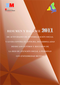Portada Balance 2011 Actuaciones Lucha contra el Estigma
