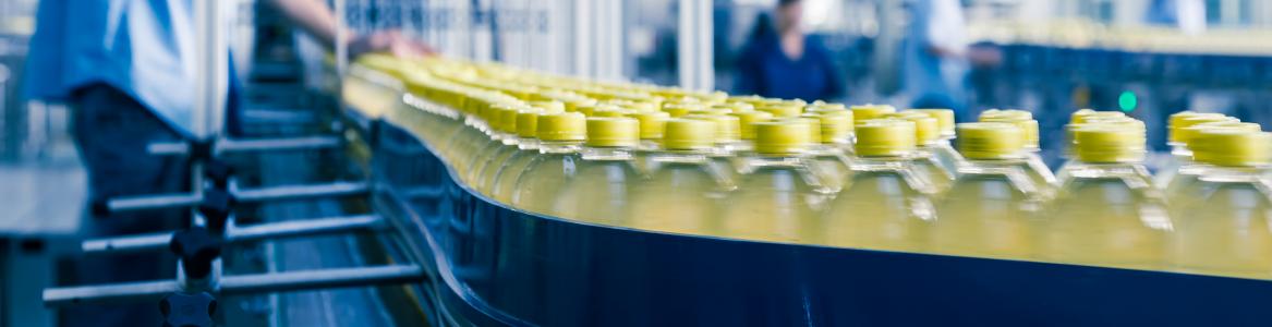 Alimentación Línea de producción de una Industria de bebidas refrescantes