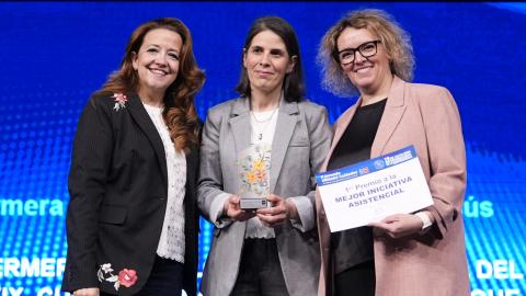Matute clausura la II Jornada SERMAS Cuidados La consejera Fátima Matute durante la clausura de la Jornada organizada por la Gerencia de Cuidados de la Administración regional y Colegio Oficial de Enfermería de Madrid