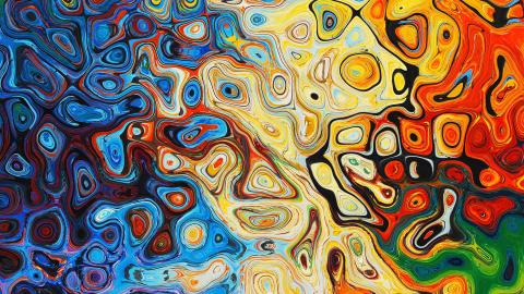 El empleo y la economía de la cultura en la CM Lienzo de colores