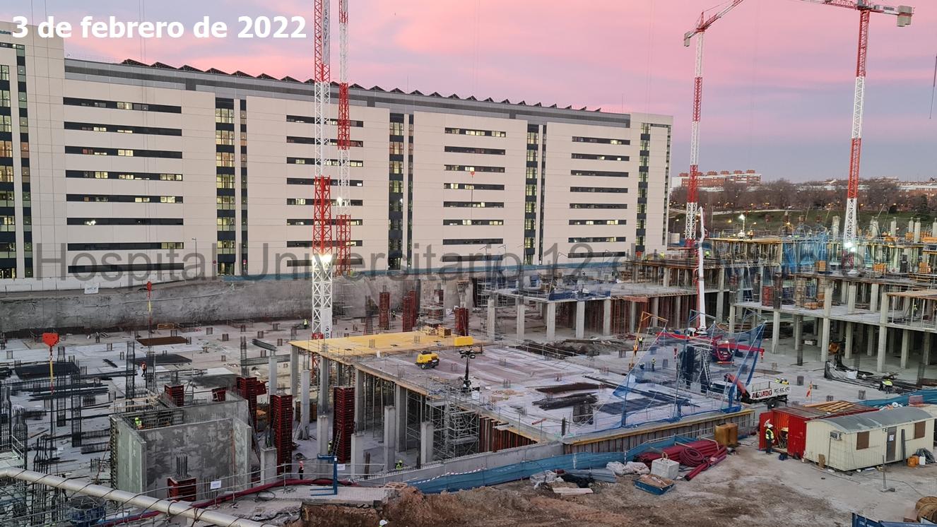 Concluye Fase de Cimentación del Nuevo Edificio de Hospitalización 3 de febrero de 2022