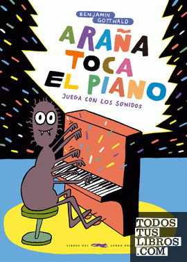 Portada del libro Araña toca el piano