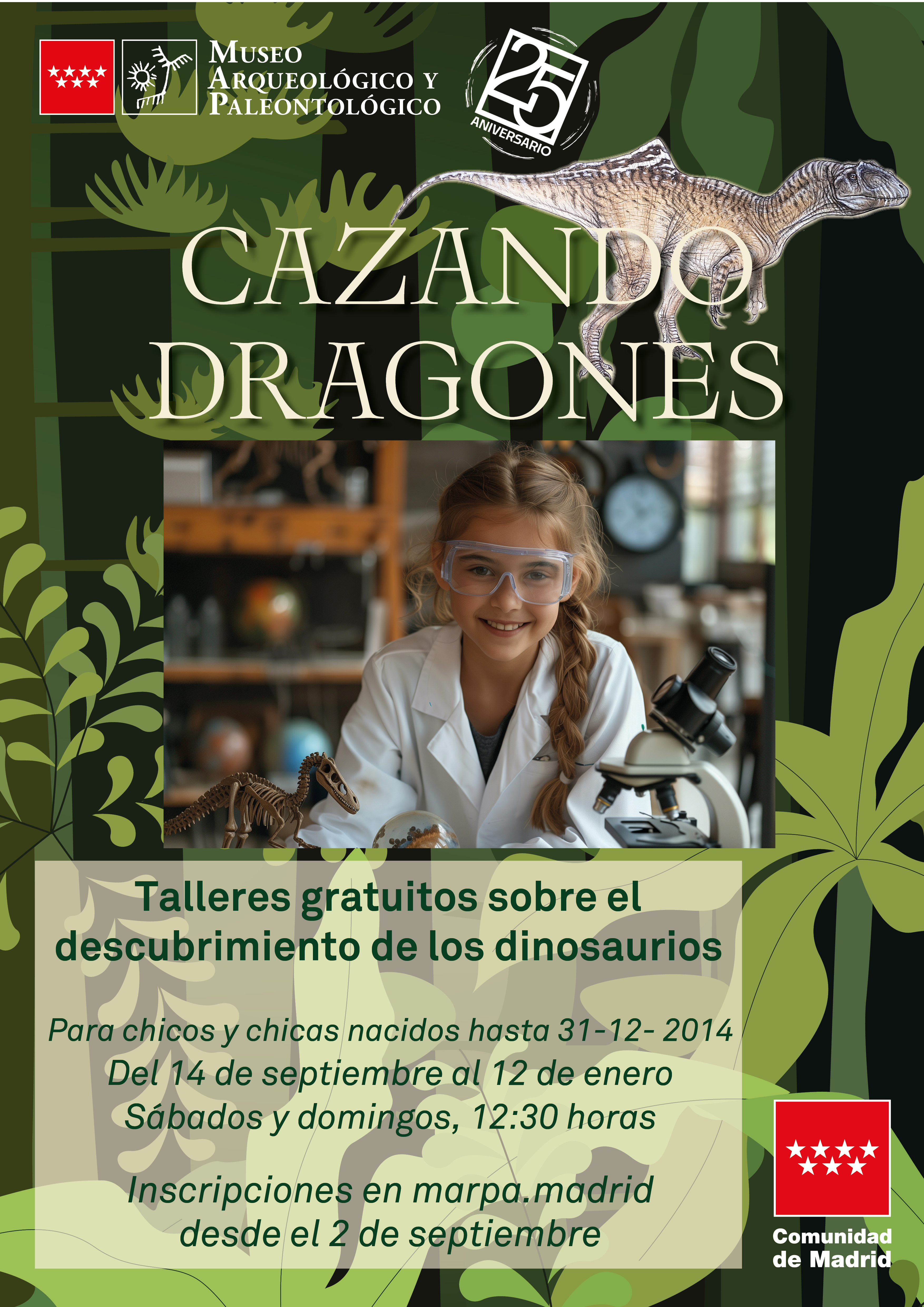 Cartel Taller Cazando dragones