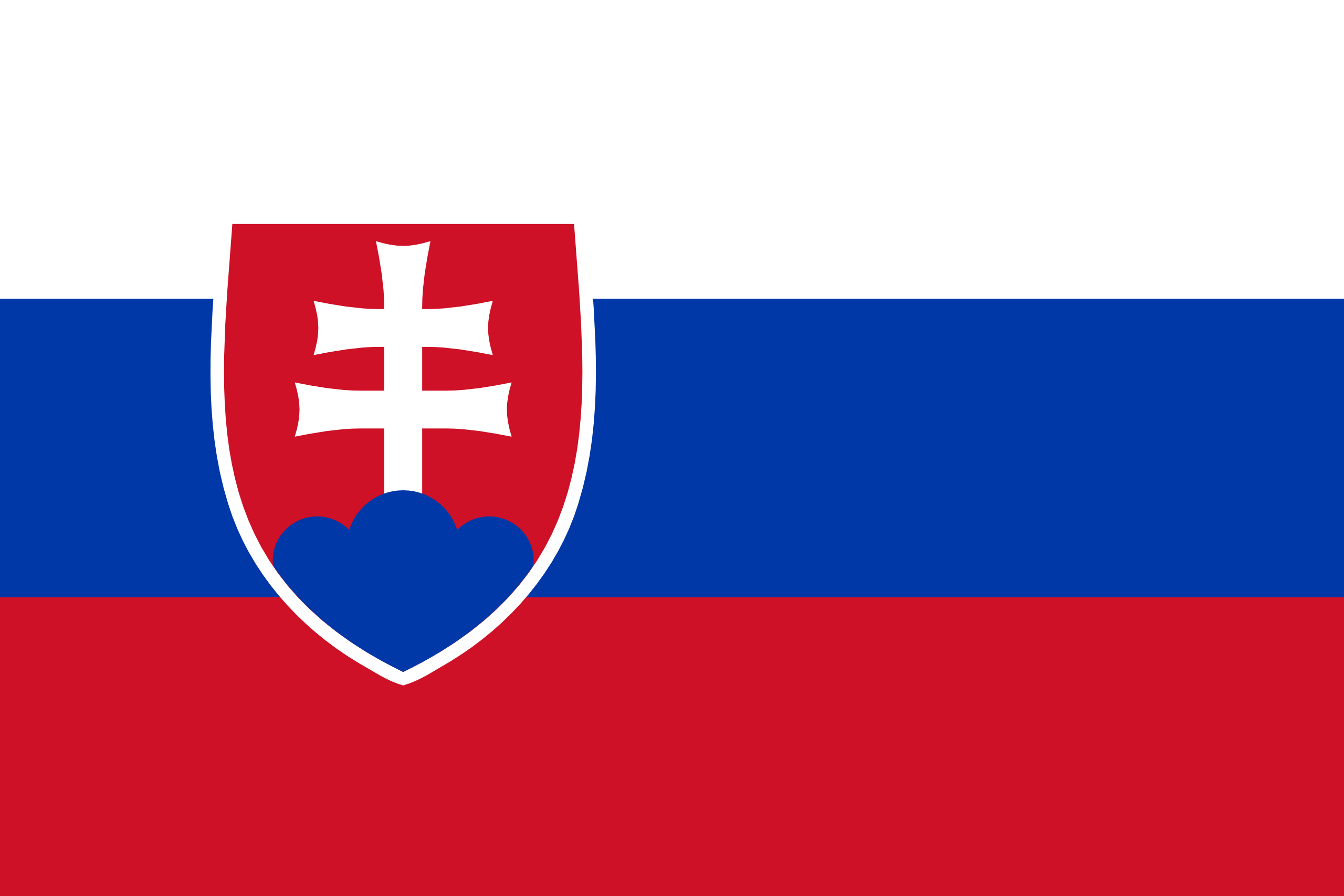 Bandera de Eslovaquia