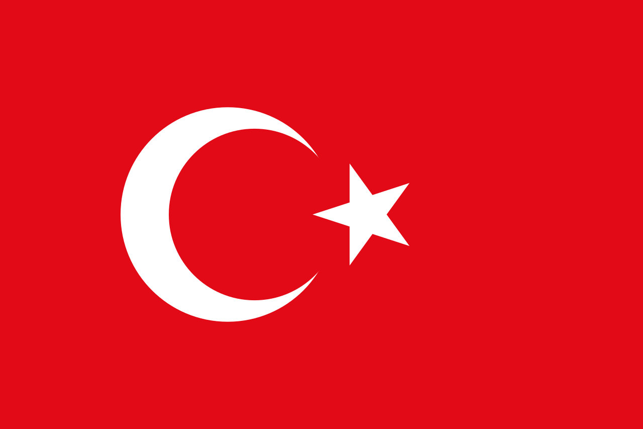 Bandera de Turquía