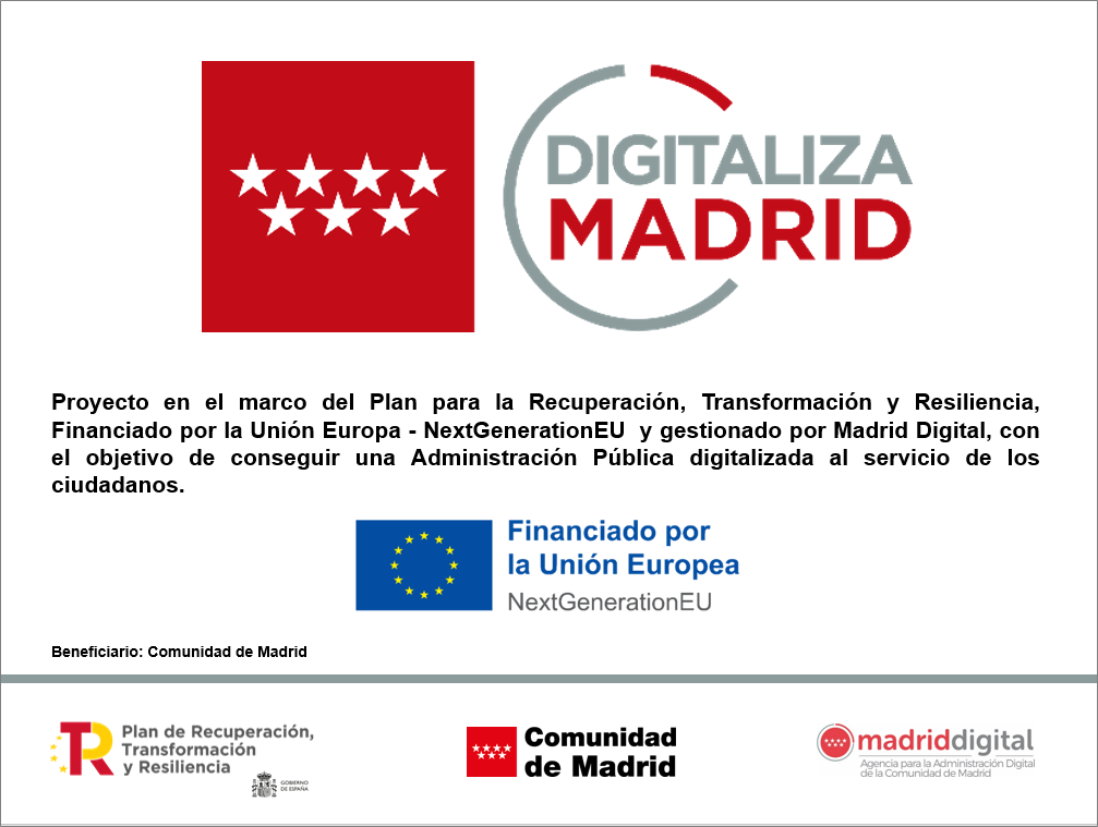 Cartel Digitaliza Madrid