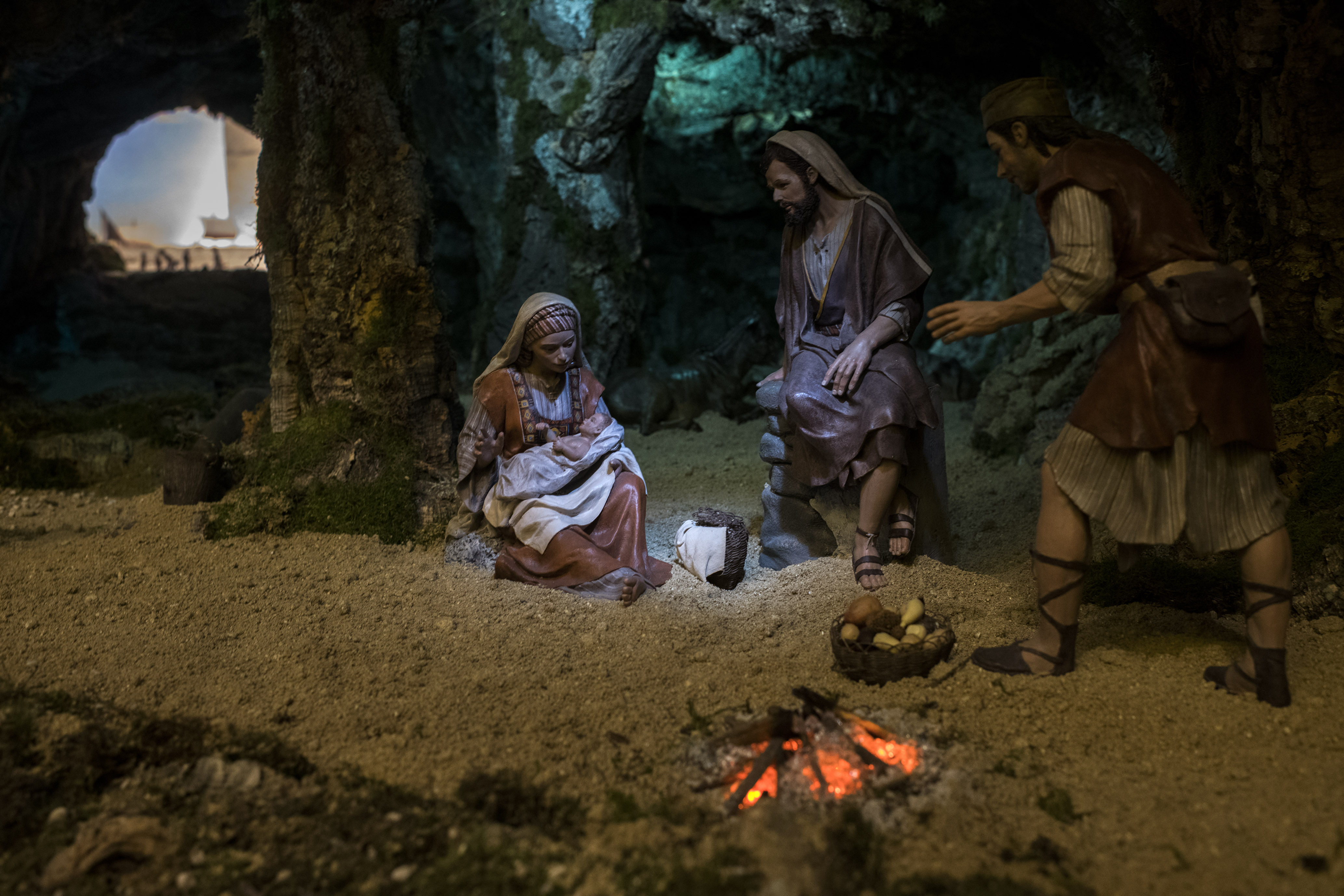 Exposición Portal de Belén Navidad 2018 • Residencia de Mayores Caridad y  Consolación