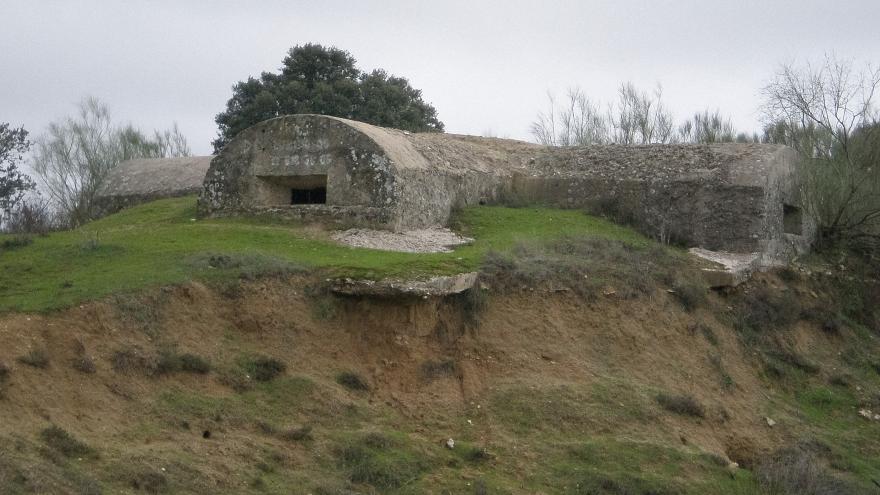 Cruciform fort in the Front of Brunete, Quijorna