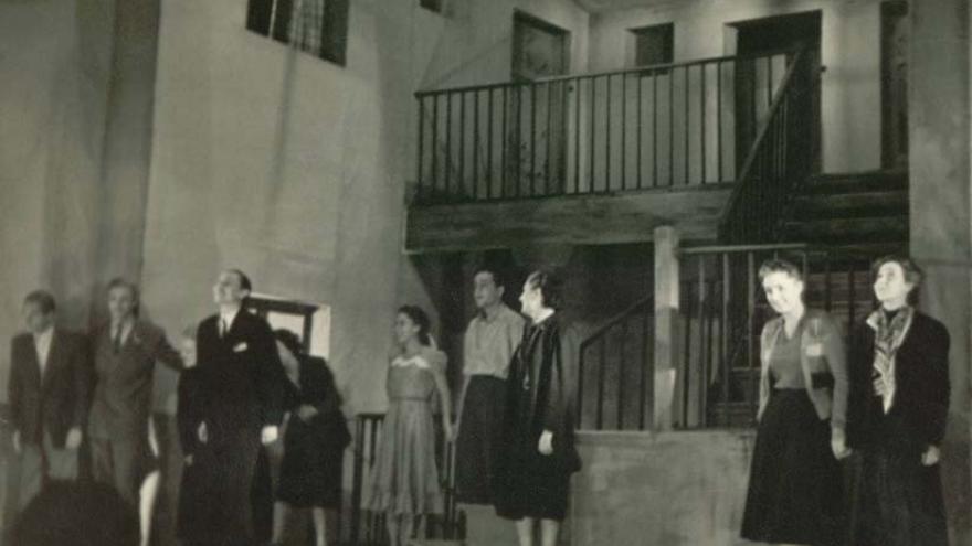 Estreno de Historia de una escalera (14/10/1949) - Colección Carlos Buero Estreno de obra