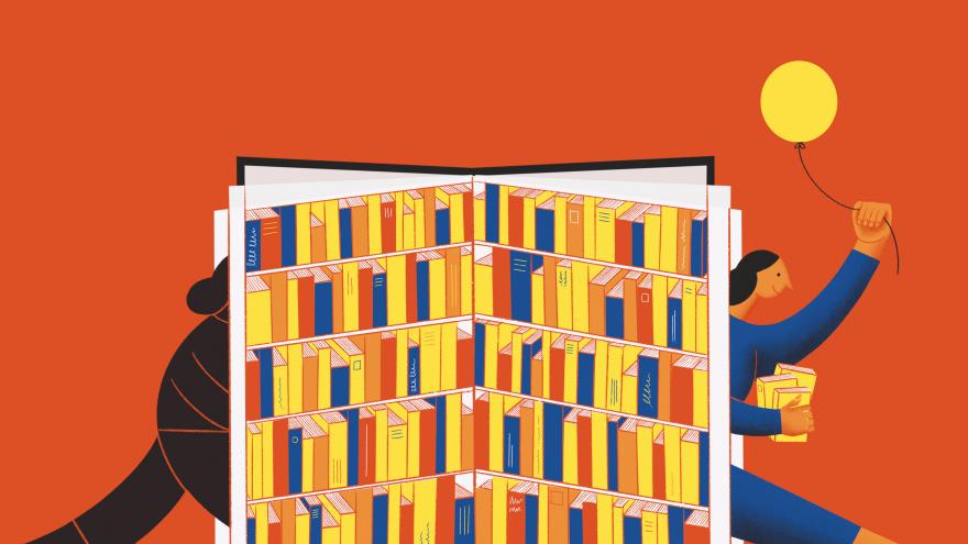 Cartel del Día de las Liberías 2024 (Helena Pallarés)