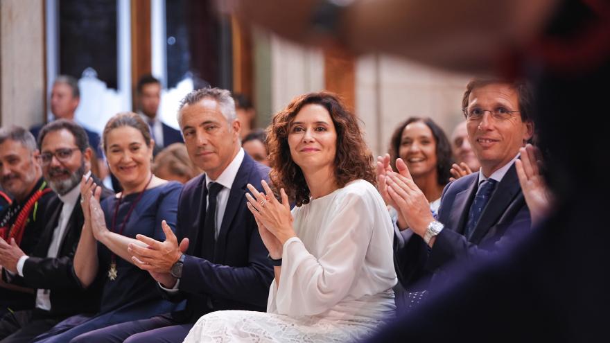 La presidenta durante el acto