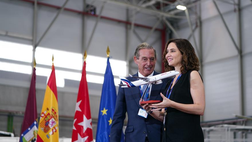 La presidenta durante la presentación