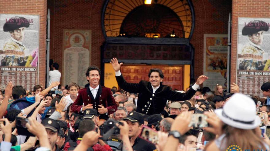 Diego Ventura y Leonardo Hernández por la Puerta Grande