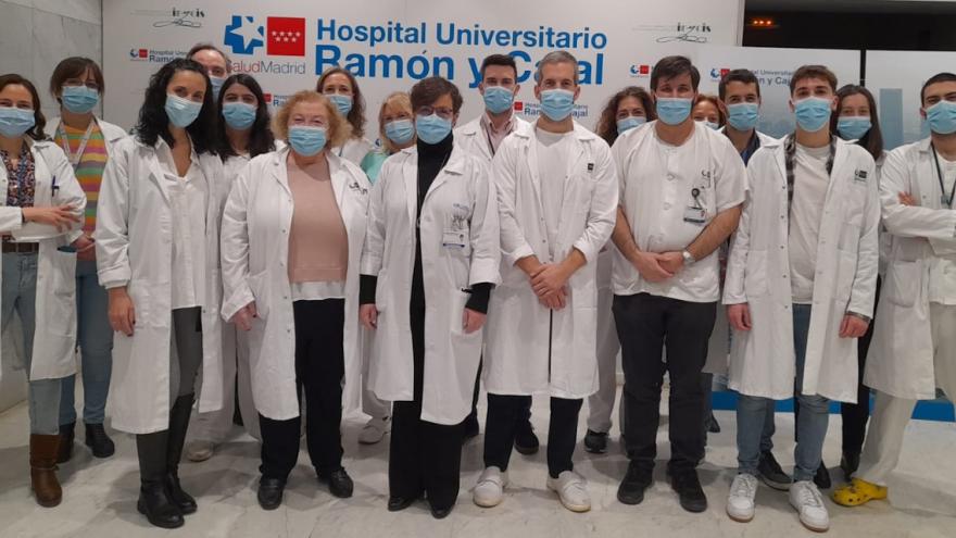 Imagen de parte de los integrantes del Grupo de Investigación en Esclerosis Múltiple el Hospital Universitario Ramón y Cajal