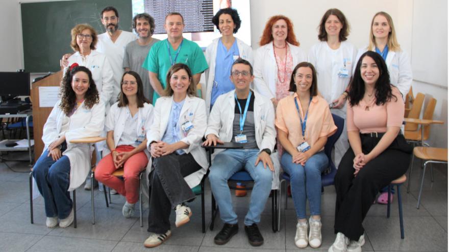 Especialistas de neumología y cirugía Torácica del Hospital Clínico San Carlos que colaboran en el proyecto