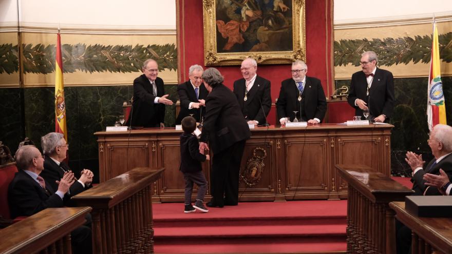 Acto de entrega del galardón