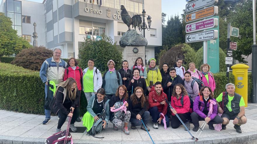 Pacientes oncológicas del Hospital Universitario Infanta Cristina inician este fin de semana el Camino de Santiago 