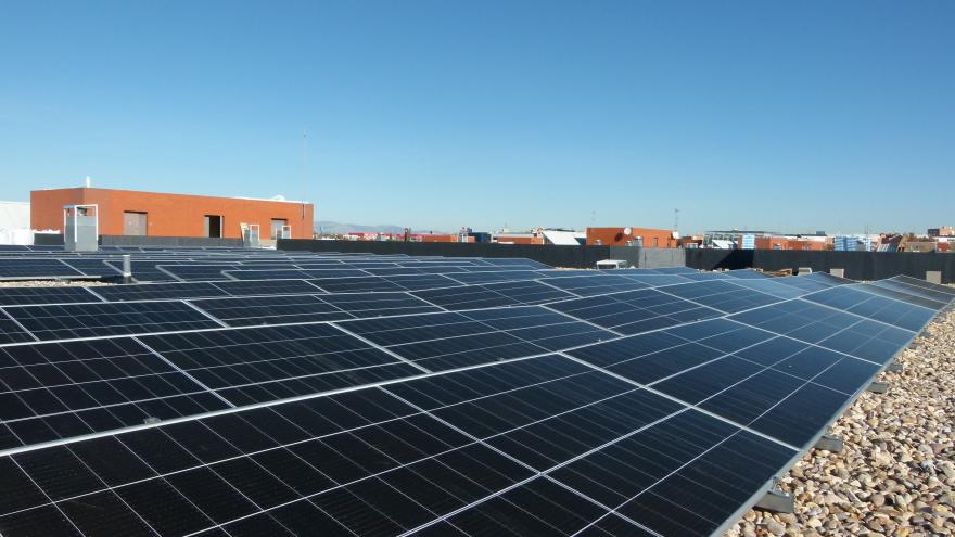 Paneles fotovoltaico Fundación Alcorcón