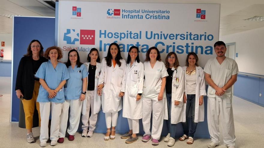 Equipo de la Unidad de Asma Grave del Hospital Universitario Infanta Cristina