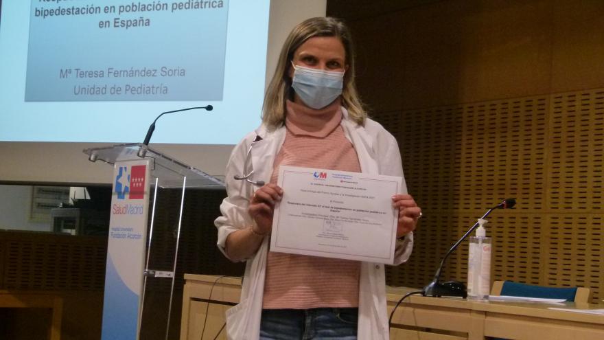 maria Tresa soria, premio de investigación