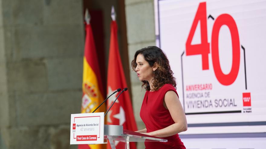 La presidenta Isabel Díaz Ayuso