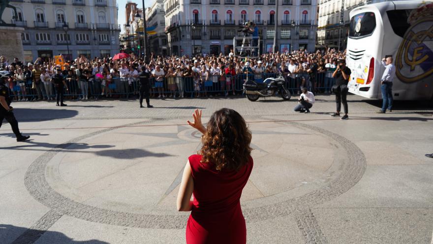 La presidenta Isabel Díaz Ayuso