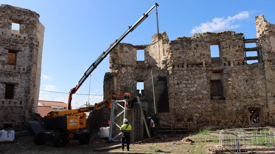 obras restauración castillo