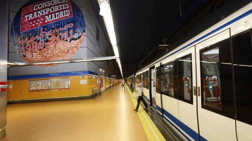 Estación de Metro. Consorcio de Transportes de Madrid