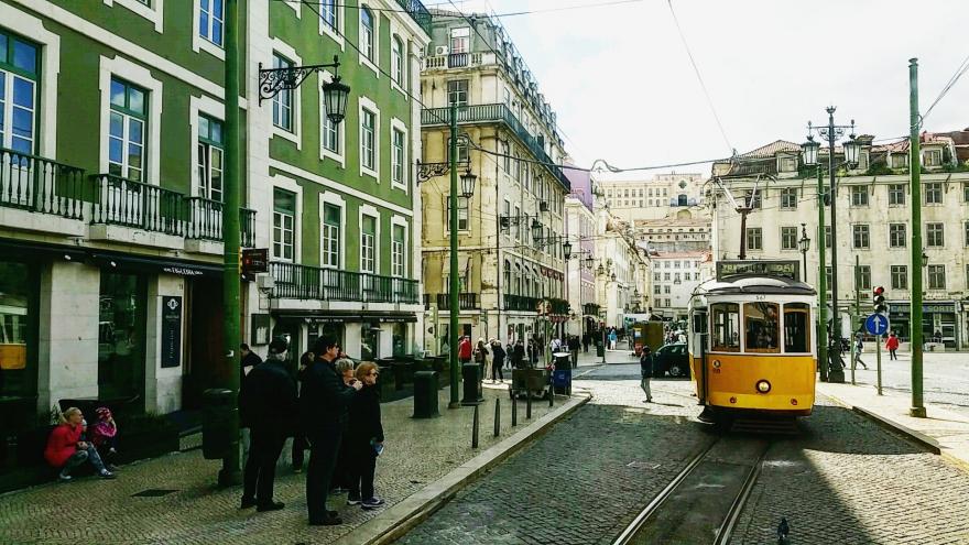 Tranvía en Lisboa