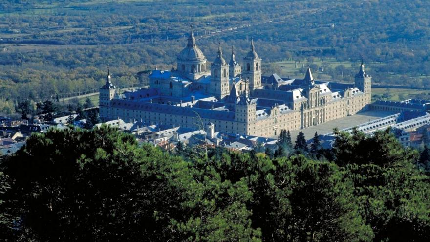 Vista del Monasterio de El Escorial desde el Monte Abantos