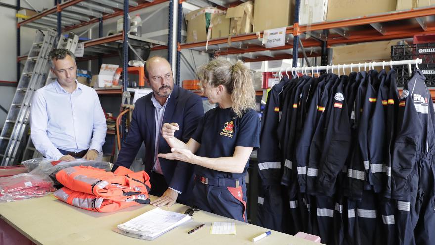 El equipo de Emergencia y Respuesta Inmediata lo integran principalmente bomberos y profesionales de SUMMA112 voluntarios