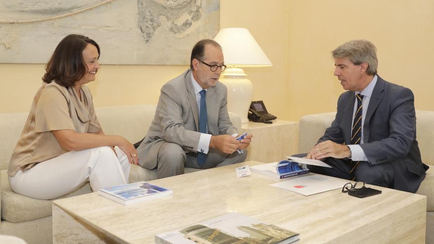 Reunión con el presidente del TSJM, Francisco Javier Vieira