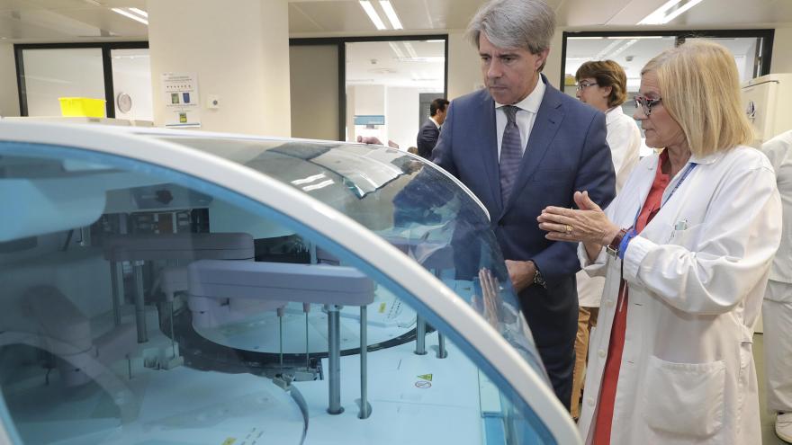 El presidente de la Comunidad de Madrid, Ángel Garrido ha presentado la culminación del proyecto de remodelación del Hospital Universitario 12 de Octubre